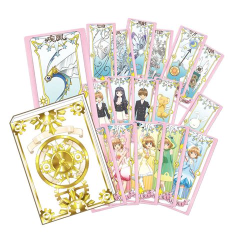 Card Captor Sakura Transparent Pink Clear Card 25pcs Magic Book