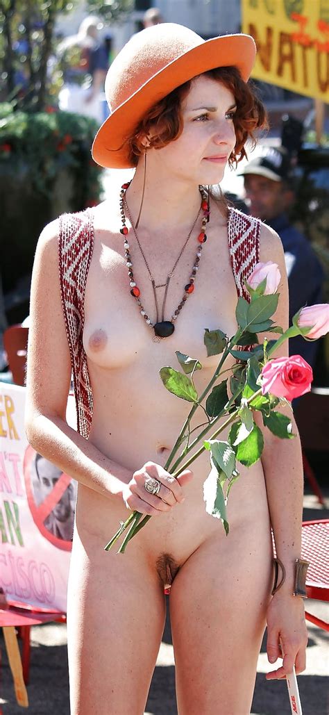 Only One Nude Girl At Public Events Photos