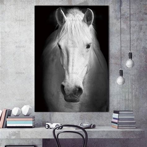 Stylish Black And White Animal Paintings