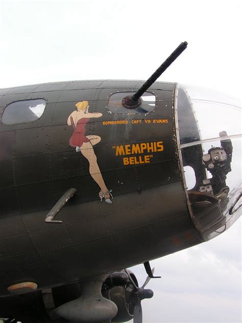 Pretty Deadly The Original Memphis Belle Nose Art Was Crea Flickr