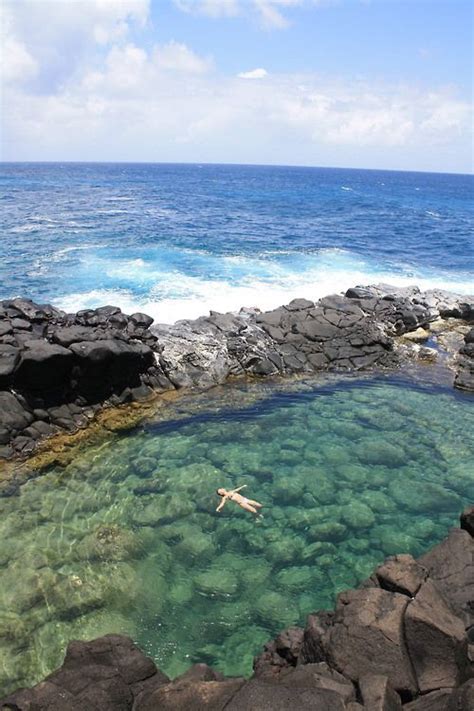 Kauai Hawaii Queens Bath Ive Bathed Here Dream Vacations