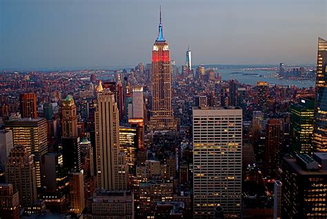 Nyc ♥ Nyc Views From The Top Of The Rock Observation Deck At