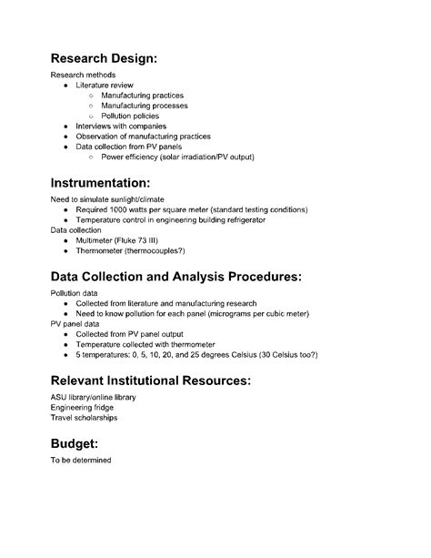 Research Proposal Template 2