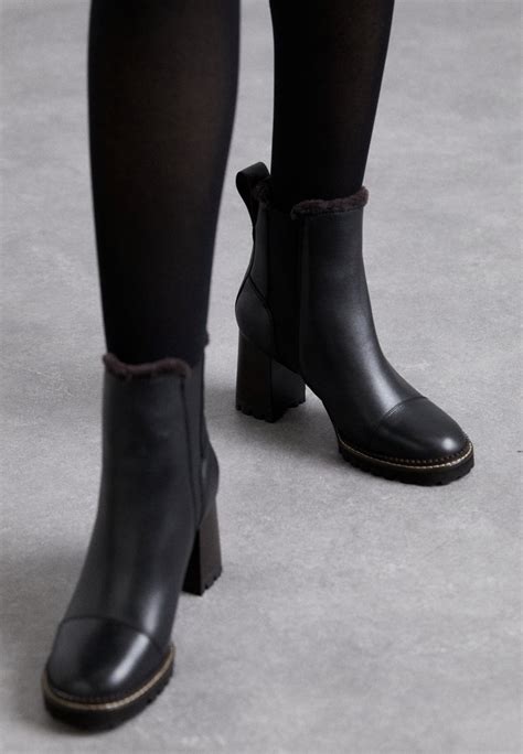 See By Chloé Mallory Heeled Chelsea Bootie Bottines à Talons Hauts