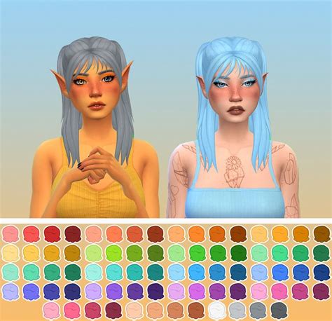 Evoxyr ‘s Seven Hair In 2022 Sims Sims 4 Mods Sims 4