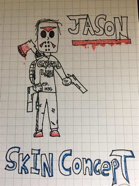 My Jason Skin Concept For Fortnite Battle Royale Complete With Back