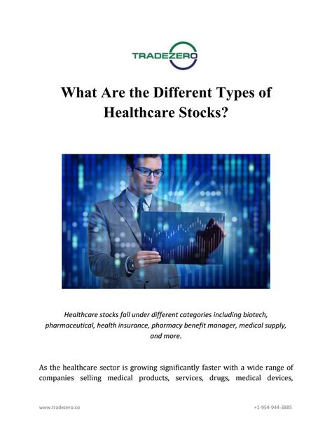 What Are Different Types Of Healthcare Stocks By Tradezero Issuu