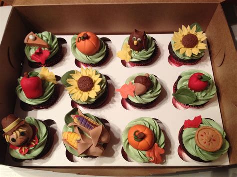 Autumn Themed Cupcakes By My Sweet Obsession By Lori Themed Cupcakes