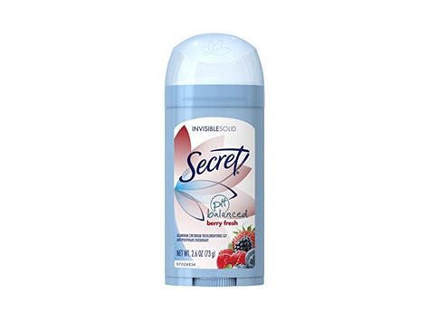 Secret Berry Fresh Invisible Solid Womens Antiperspirant And Deodorant