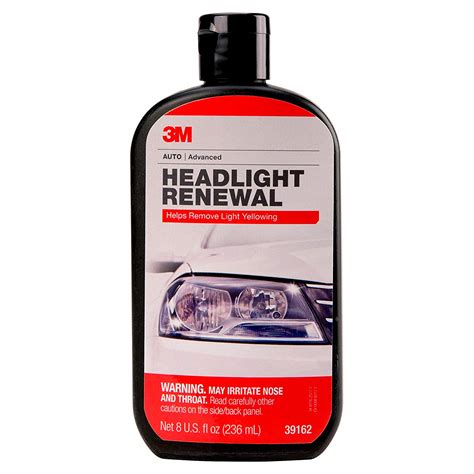 3m 39162 Auto Advanced Headlight Renewal Polish 8oz Ebay
