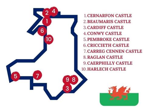 Best Castles In Wales To Explore Tips And Map Of Locations