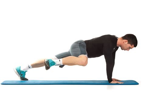 Plank With Knee To Elbow Total Workout Fitness