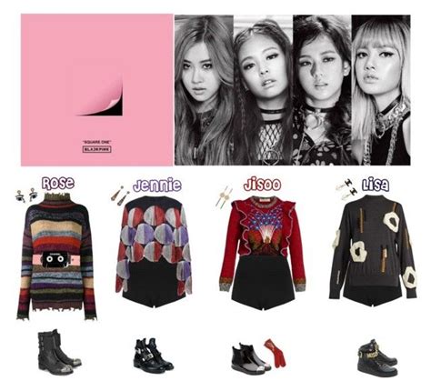 Black Pink Boombayah ️💛💚💙💜 By Mabel 2310 On Polyvore Featuring Sass