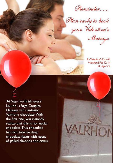 couple massage for valentine s day sage spa