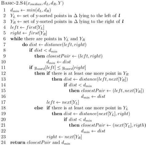 Pseudocode For Step 4 Of The Basic 2 Algorithm Download Scientific