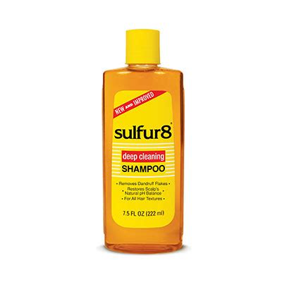Softens, moisturizes, & adds sheen to dry brittle hair & braids. Sulfur8 Hair Care Products - Choose a product that suitys ...