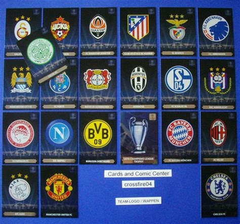 Please read our terms of use. Panini Adrenalyn Champions League 2013 2014 Team Logo ...
