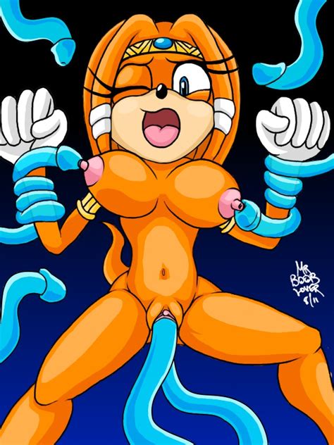 Rule 34 Armlet Bound Breasts Chaos Sonic Echidna Female Gloves