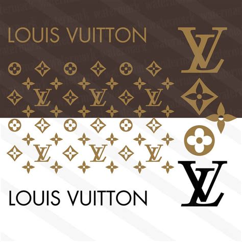 Louis Vuitton Seamless Pattern Svg Louis Vuitton Svg Lv Etsy