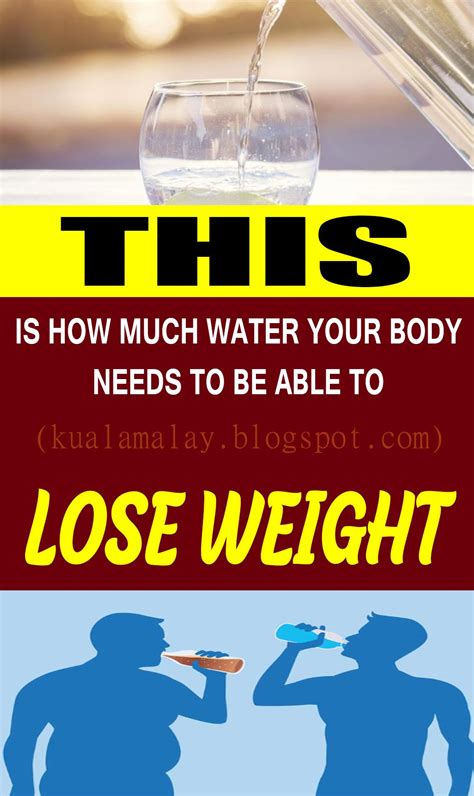 This Is How Much Water Your Body Needs To Have The Option To Lose