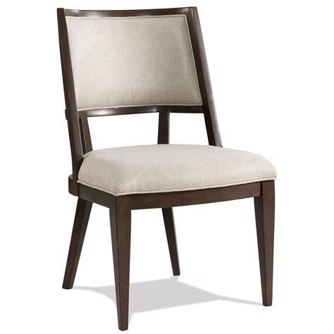 Riverside Furniture Monterey Transitional Upholstered Hostess Chair