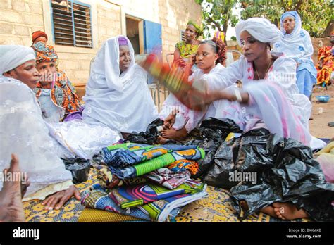 In Ouagadougou Burkina Faso Women Bring Ts Of