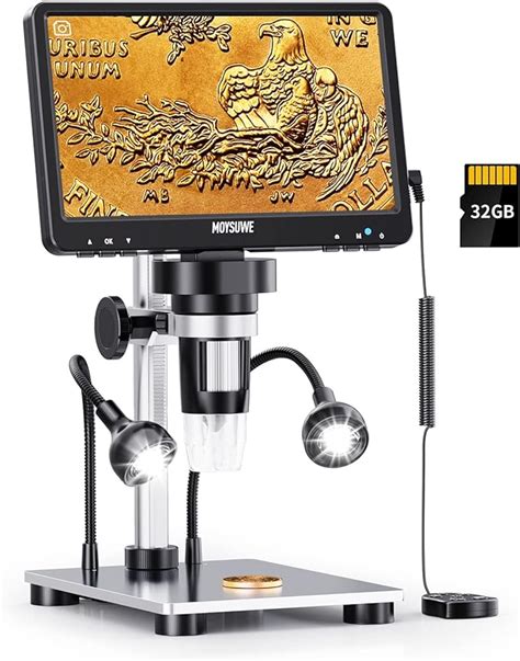 Moysuwe Digital Microscope With 7 Lcd Screen 1200xelectronic