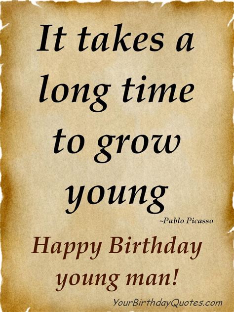 Cool Birthday Quotes For Guys Quotesgram