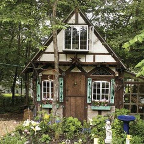 Pin By Rebecca Starovich On Shed Makeover Cottage Garden Sheds Tiny