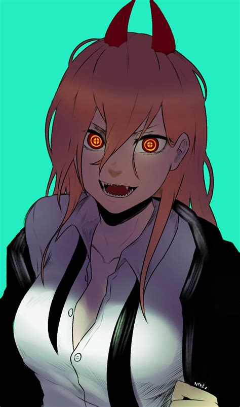 Chainsaw Man Red Hair Girl Blogeable