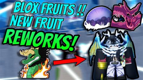⭐ Massive Fruit Reworks For Blox Fruits Next Biggest Update Youtube