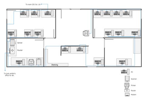 Network Layout Floor Plans How To Create A Floor Plan In Ms Visio