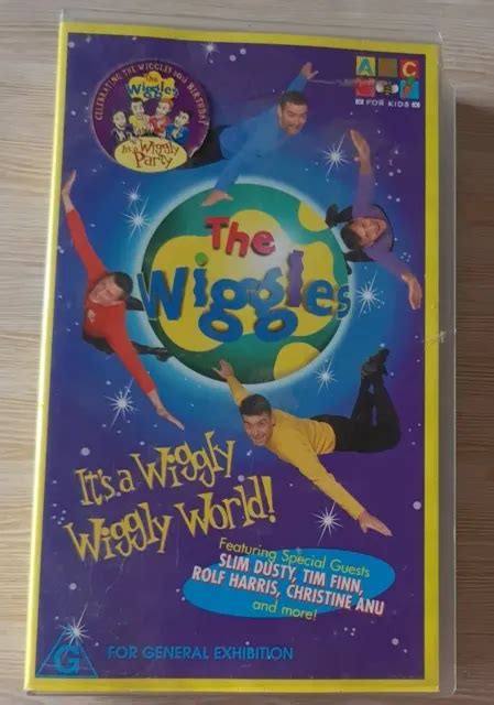 The Wiggles Its A Wiggly Wiggly World 🎬 Vhs Video 🎬 1495 Picclick Au