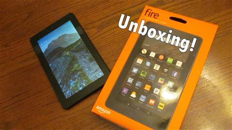 Amazon Kindle Fire 7 5th Generation Unboxing Youtube