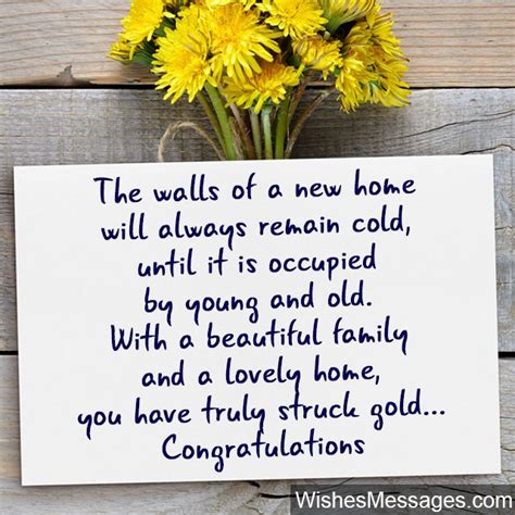 New Home Wishes And Messages Congratulations For Buying A New House