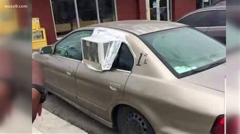 Most DC Thing: AC unit attached to car in Northeast DC - YouTube