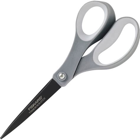 Fiskars, FSK1541301031, Non-stick Titanium Softgrip Scissors, 2 / Pack ...