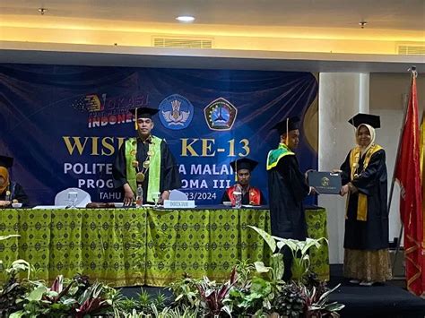 Mulai Bangkit Poltekom Malang Gelar Wisuda Malang Posco Media