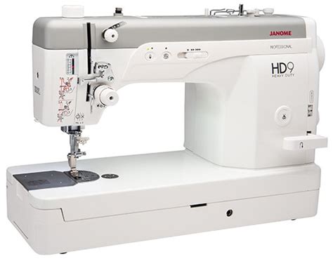Hd9 Heavy Duty Professional Sewing Machine By Janome 732212322136