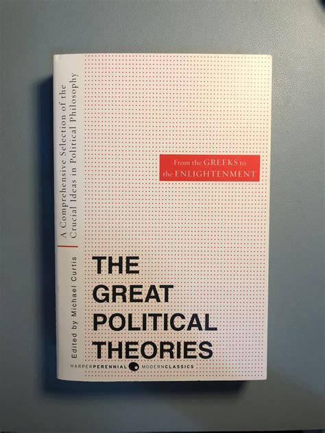 The Great Political Theories Michael Curtis Hobbies And Toys Books