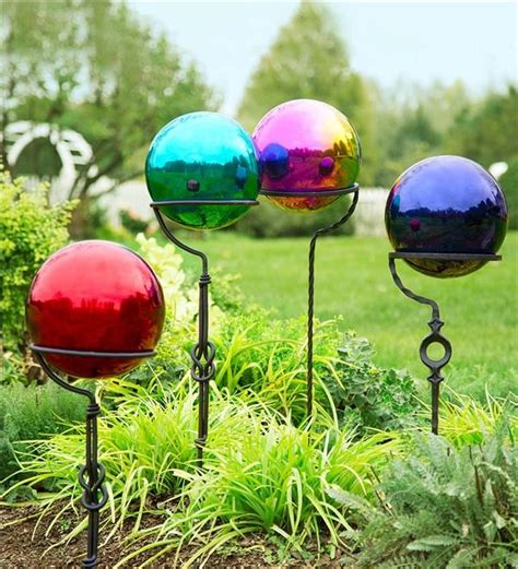 Main Image For Small Gazing Ball Stand Gazing Ball Garden Accents