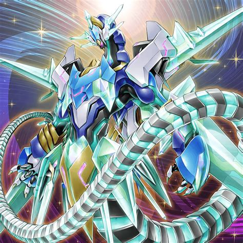 Crystal Clear Wing Synchro Dragon Artwork By Dragonrikazangetsu On