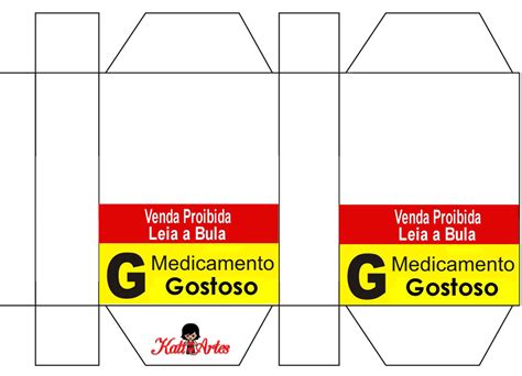 Caixas De Remedio Para Imprimir