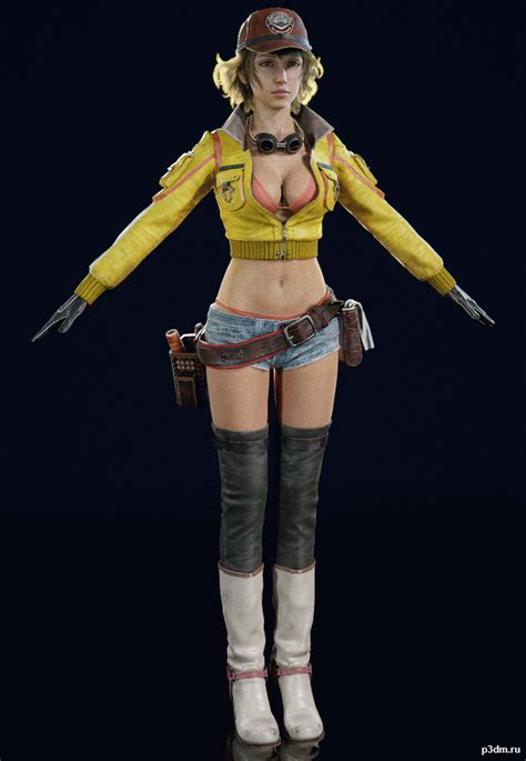 Final Fantasy XV Cindy Pack 3D Models 3d Model Character Fantasy