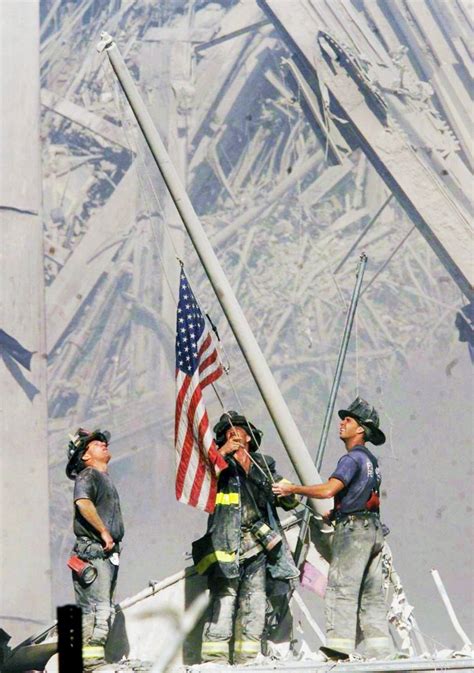 Missing Flag From Famous 911 Photo Returns To Ground Zero The