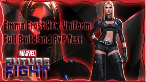 Marvel Future Fight Emma Frost New Uniform Nuevo Uniforme Build