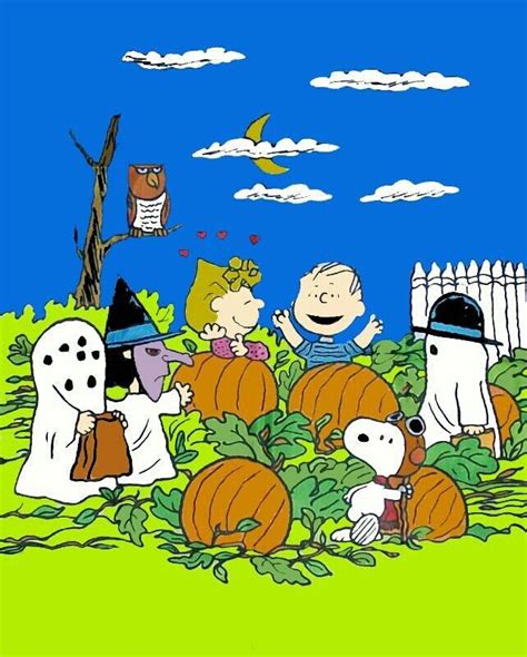 Pin By Goo Funky On ･´ U Charlie Brown Halloween Snoopy Halloween