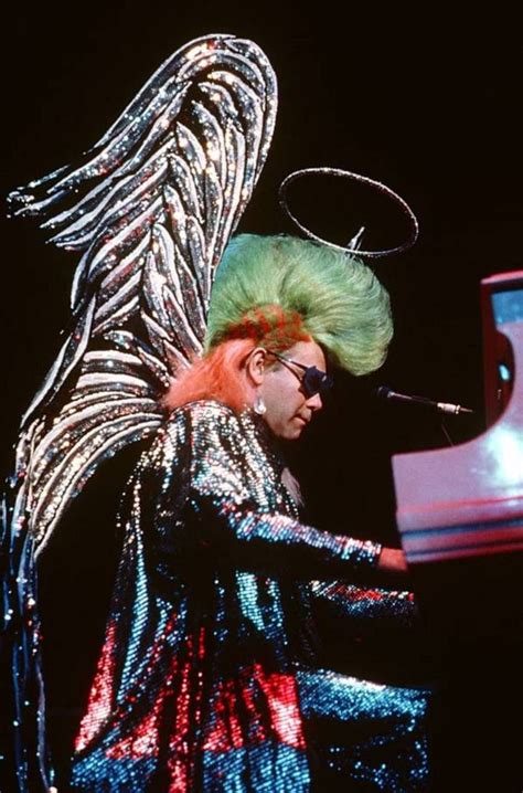 Even elton john's rooster codpiece had sequins: Elton John Outfit wallpaper by 2xgoats4 - e0 - Free on ZEDGE™