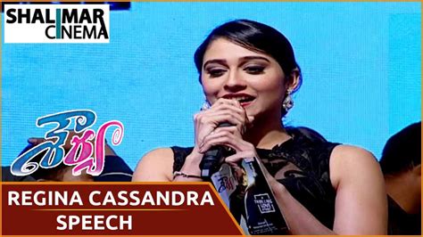 Regina Cassandra Speech At Shourya Audio Launch Manchu Manoj Regina