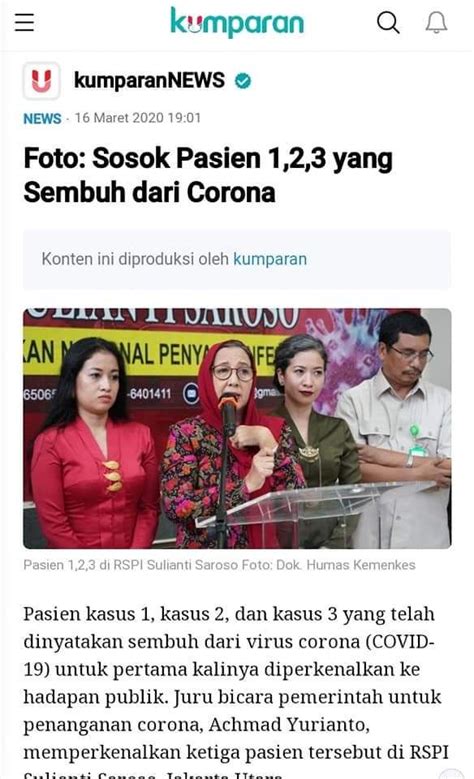 The Post Salah Tiga Wanita Bintang Iklan Jamu Covid 19 Appeared First